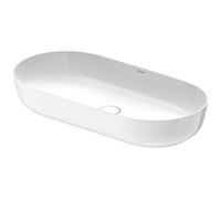 Vasque à poser Duravit Luv 0379800000 blanche, 80 x 40 cm, finition adoucie