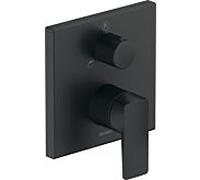 Duravit Manhattan Mitigeur monocommandé encastré pour baignoire, consommateur 2, MH5210012, Coloris: Noir Mat - MH5210012046