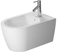 Duravit ME de Starck wall Bidet 2288150000 37 x 57 cm, blanc, 1 trou pour robinet, avec trop-plein