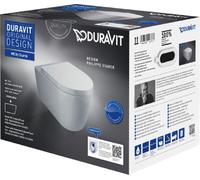 Duravit ME by Starck cuvette wc avec abattant à descente lente suspendue oui blanc 45790920A1