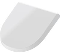 Duravit Couvercle d'urinoir Me by Starck 0024090000 blanc fermeture amortie charnières chromées