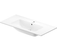 Duravit ME by Starck lavabo 103x49 cm rectangulaire classique-de meuble-avec plateau blanc 23361000001