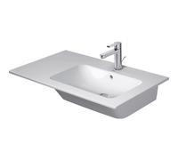 Duravit ME by Starck lavabo-meuble asymétrique avec vasque à droite 83x49cm 1 trou de robinet avec trop-plein blanc mat 2346833200