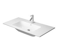 Duravit ME by Starck lavabo pour meuble 103x49cm avec 1 trou de robinet avec trop-plein avec WonderGliss blanc 23361000001