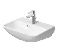 Duravit ME by Starck Lave main 45x32cm sans trou pour robinetterie avec trop plein blanc 0719450010