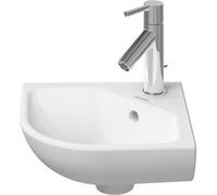 Duravit ME by Starck lavabo d'angle 0722430000 43 x 38 cm, blanc, avec trou pour robinetterie