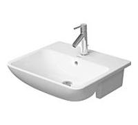 Lavabo Semi Encastré Duravit ME by Starck 550 mm Standard Wondergliss White Satin Matt 03785532001