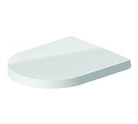 Duravit Me by Starck siège de toilette 0020010000 charnières en acier inoxydable, sans fermeture amortie, blanc