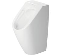Duravit ME by Starck urinoir, Rimless, arrivée par l'arrière, sans moustiquaire, blanc haute brillance avec DuraShield, 280930AA00