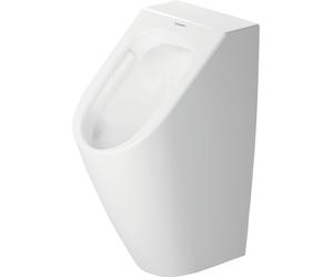 Duravit ME by Starck urinoir, Rimless, arrivée par l'arrière, sans moustiquaire, blanc haute brillance avec DuraShield, 280930AA00