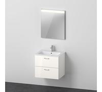 Duravit ME by Starck Vasque avec meuble XBase et miroir, XB007004545,