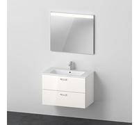 Duravit ME by Starck Vasque avec meuble XBase et miroir, XB007104545,