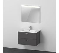 Duravit ME by Starck Vasque avec meuble XBase et miroir, XB007104949,