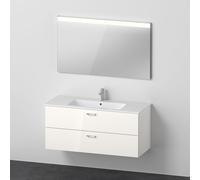 Duravit ME by Starck Vasque avec meuble XBase et miroir, XB007304545,