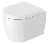 Duravit Me by Starck wall WC 25300926001 37x48cm, 4,5 l, sans monture, blanc / blanc satiné WonderGliss