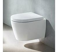 Duravit Me by Starck WC compact 25300900001 suspendu, compact, blanc, rimless, WonderGliss