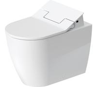 Duravit ME de Starck Stand Tiefspül WC 2169592000 37x60cm, dos au mur, pour SensoWash , HygieneGlaze