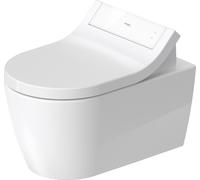 Duravit ME by Starck WC suspendu Duravit Rimless pour SensoWash®, 25295900001, Couleur: Blanc avec Wondergliss