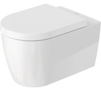 Duravit ME by Starck WC suspendu, Rimless, chasse d'eau basse, Durafix, 370x570mm, 252909AA00, Couleur: Blanc brillant avec DuraShield