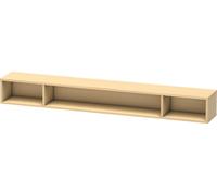Duravit Meuble à étagères L-Cube, largeur 1000mm, profondeur 140mm, horizontal, 3 étagères, LC120107171, Couleur: Placage chêne méditerranéen en bois véritable