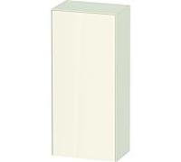Duravit Meuble demi-hauteur tulipe blanche WT1322LH4H4 40 x 24 cm, Nordic Weiß Hochglanz , 2000 à gauche, 2 étagères en verre