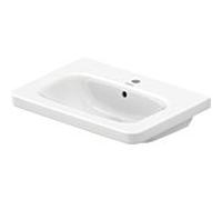 Duravit Meuble lavabo DuraStyle 2320650000 65 x 48 cm Blanc – 1 trou pour robinet