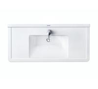 Duravit Meuble lavabo Starck 3 105cm, 1 trou pour robinet, 03041000001, Couleur: Blanc avec Wondergliss