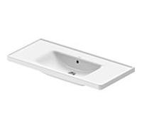 Duravit meuble match0 D-Neo 2367100060 100,5 x 48 cm, sans trou pour robinetterie, avec trop-plein, avec banc pour robinetterie