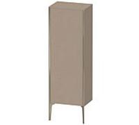 Duravit Meuble moyen haut XViu XV1326LB175 50x36x133cm, champagne mat, porte à gauche, lin