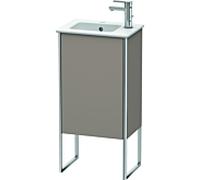 Duravit Meuble sous Duravit XSquare XS4440L4343 41x59,2x28,9cm, porte gauche, mat basalte