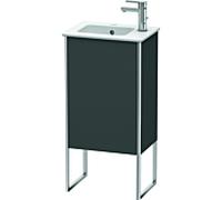 Duravit Meuble sous Duravit XSquare XS4440L4949 41x59,2x28,9cm, porte à gauche, graphite mat