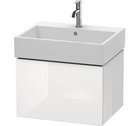 L-Cube Duravit vasque LC617502222 58,4x 45,9 cm, blanc brillant, 2000 coulissant, suspendu