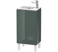 Duravit Meuble sous-lavabo L-Cube vertical, 1 porte, charnière à gauche, 420mm, pour ME by Starck 072343, LC6273L3838, Couleur: Laque Dolomiti Grey brillante