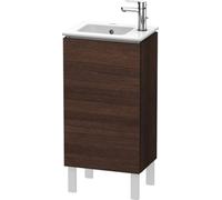 Duravit Meuble sous-lavabo L-Cube vertical, 1 porte, charnière à gauche, 420mm, pour ME by Starck 072343, LC6273L5353, Couleur: Décor marron foncé