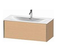 XViu Duravit vasque XV40350B112 101 x 39,7 x 48 cm, 2000 brossé, coulissant match1, champagne mat