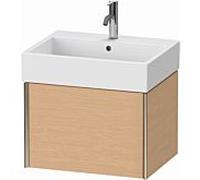 Duravit Meuble sous-vasque XViu XV42340B112 58,4 x 39,7 x 45,4 cm, 2000 brossé, coulissant match1, champagne mat