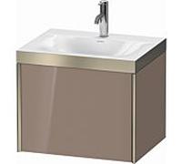 Duravit Meuble sous-vasque XViu XV4609OB186P 60x48cm, coulissant 2000 2000 , champagne mat, Rahmen P, cappuccino brillant