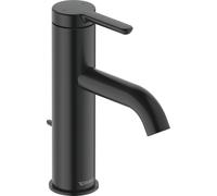 Duravit Mitigeur monocommande lavabo C.1 C11020001046, saillie 113mm, vidage escamotable, Noir Mat