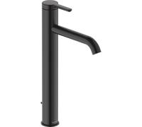 Duravit Mitigeur monocommandé C.1 lavabo XL, saillie 166 mm, vidage, Noir mat C11040001046