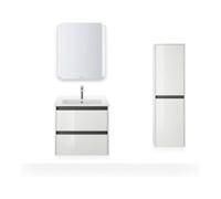 Duravit Möbelwaschtisch ME by Starck mit Überlauf, mit Hahnlochbank, 630 x 490 mm, 1 Hahnloch weiß Quantité:1