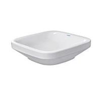 Duravit monté lavabo DuraStyle 03494300001 Ø 43 cm, blanc, Wondergliss, sans trop - plein
