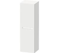 Duravit No.1 armoires mi-hautes, 1 porte, charnières à gauche, 400x360x1320mm, 4 tablettes en verre, N11308L18180000, Couleur: Blanc Mat