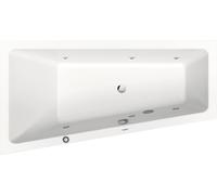 Duravit No.1 baignoire balnéo encastrée, trapèze, 1600x850mm, Jet Protect, 1 inclinaison du dossier à gauche, blanc, 760506000JP1000
