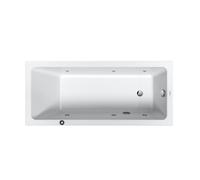 Duravit No.1 Baignoire balnéo rectangulaire, 760488000JP1000,
