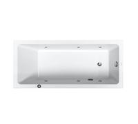 Duravit No.1 Baignoire balnéo rectangulaire, 760490000JP1000,