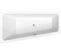 Duravit No.1 baignoire encastrée, trapèze, 1600x850mm, 1 pente de dossier à gauche, blanc, 700506000000000