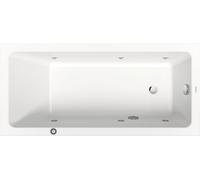 Duravit No.1 baignoire pour WC encastrée, rectangulaire, 1500x700mm, Jet Protect,1 pente de dossier, blanc, 760487000JP1000