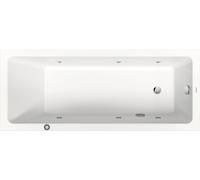 Duravit No.1 Baignoire balnéo rectangulaire, 760489000JP1000,