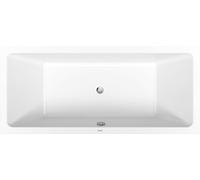 Duravit Baignoire encastrée No.1 rectangulaire 1800 x 800 mm, 2 pans de dos, blanc
