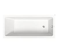 Duravit No.1 Basic baignoire 700595000000000 rectangulaire , 170x75cm, avec dossier incliné, blanc
